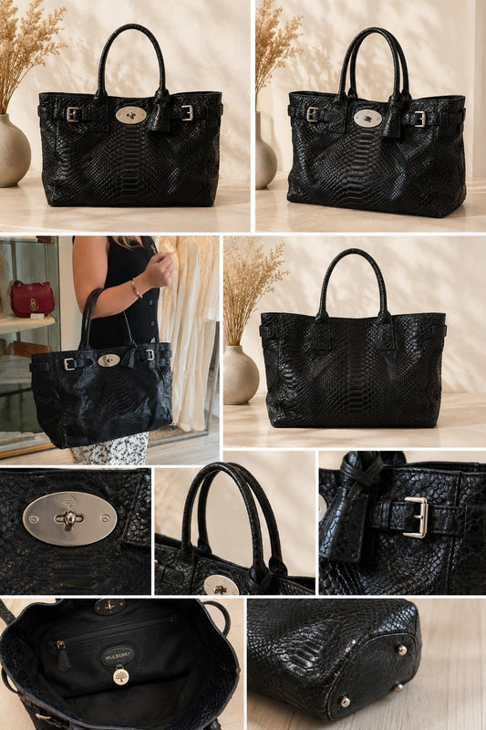 Pre Loved Snake Skin Vintage Mulberry Baysweather