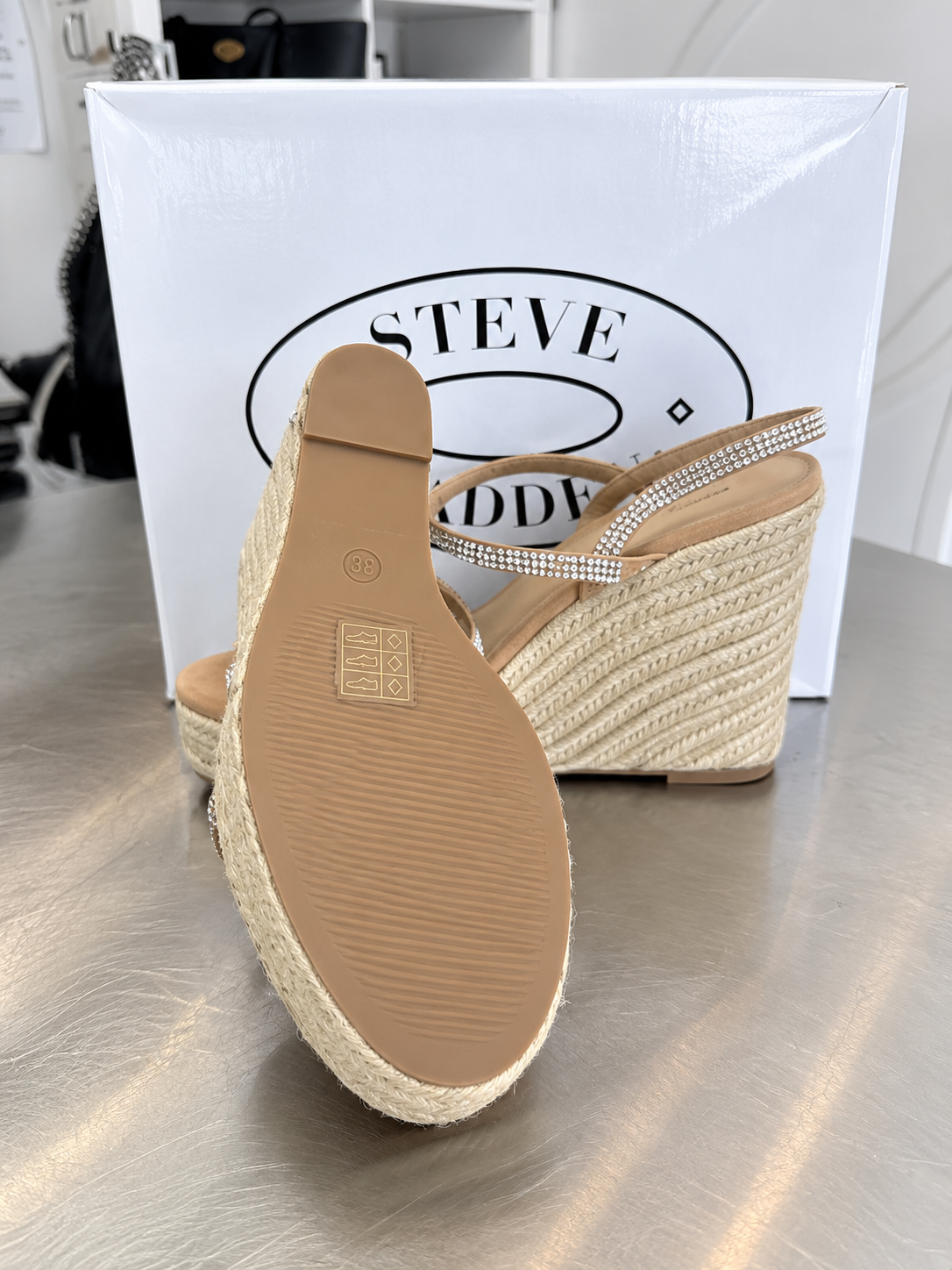 New Steve Madden Wedges Size 6