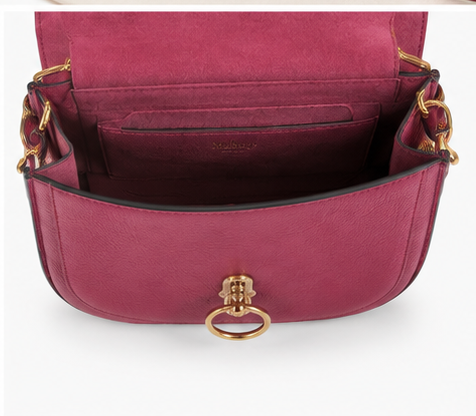 Pre-Loved* Mulberry Amberley Wild Berry Crossbody RRP €995
