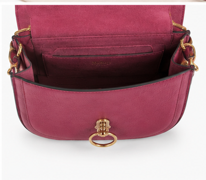 Pre-Loved* Mulberry Amberley Wild Berry Crossbody RRP €995