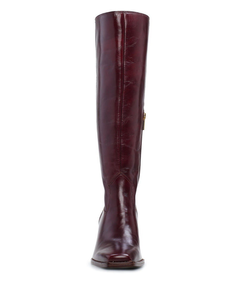 New* Vince Camuto Sangeti Knee-High Boots – Dark Mahogany RRP €250