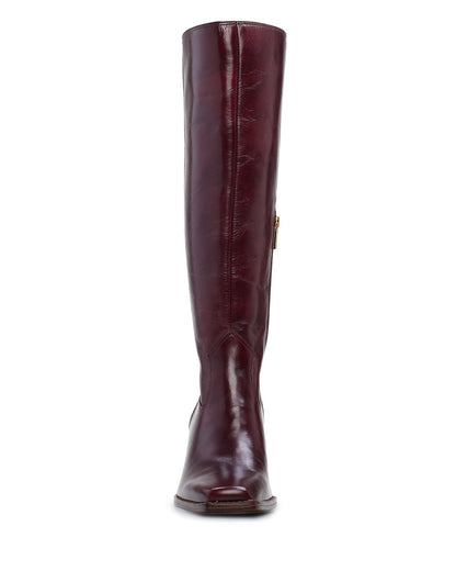 New* Vince Camuto Sangeti Knee-High Boots – Dark Mahogany RRP €250