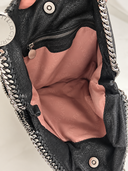 Pre Loved Stella McCartney Falabella Fold-Over Tote – Black RRP €1,095