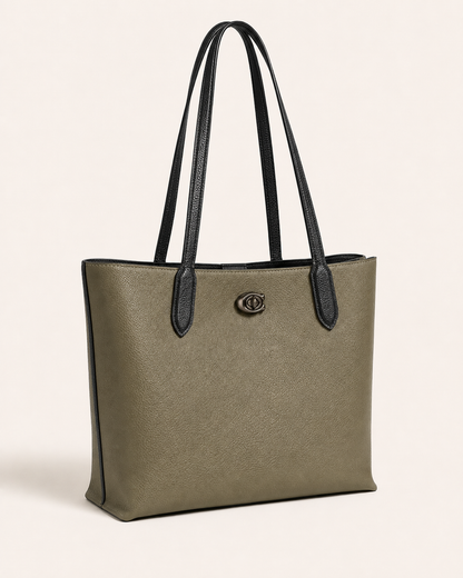 Excellent* Coach Khaki Willow Tote