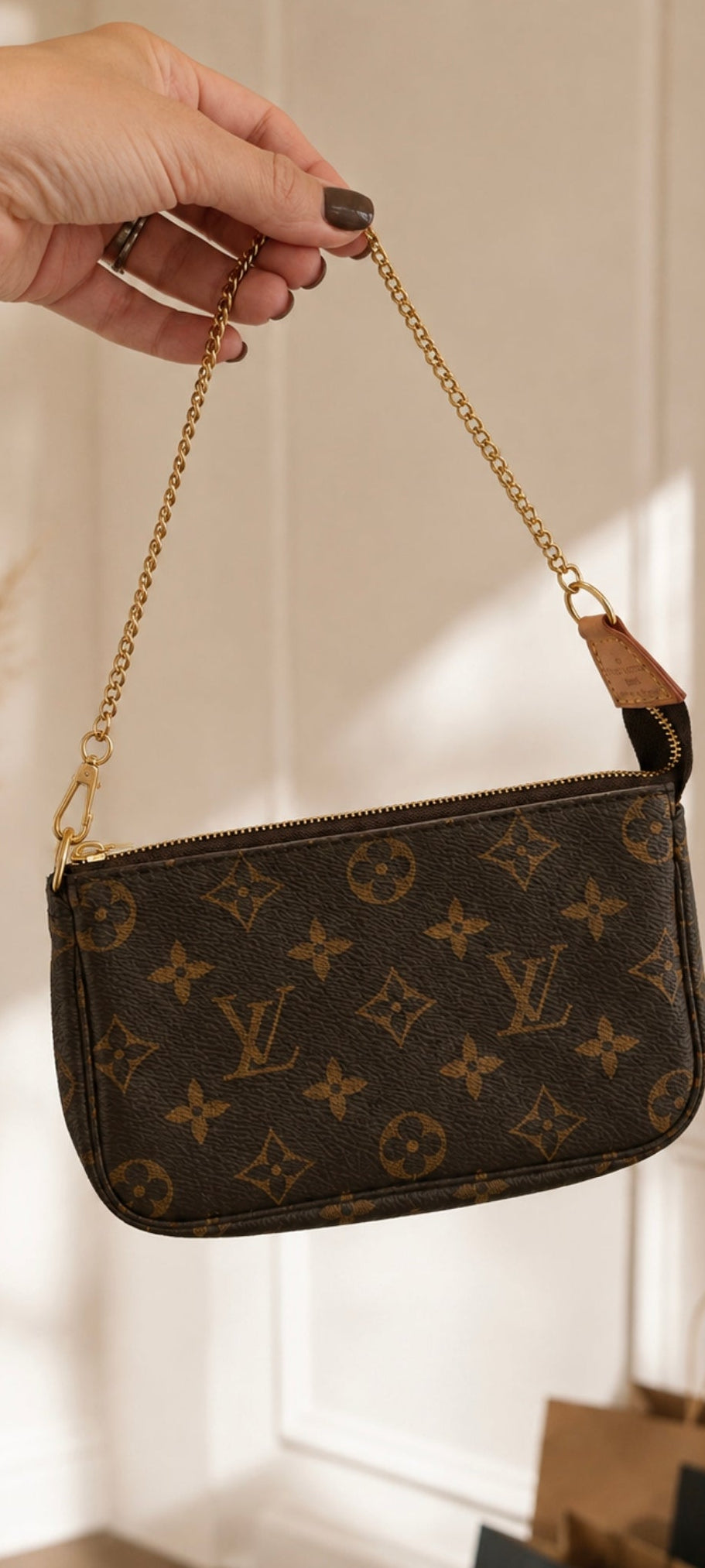 Pre Loved Louis Vuitton Mini Pochette Accessories