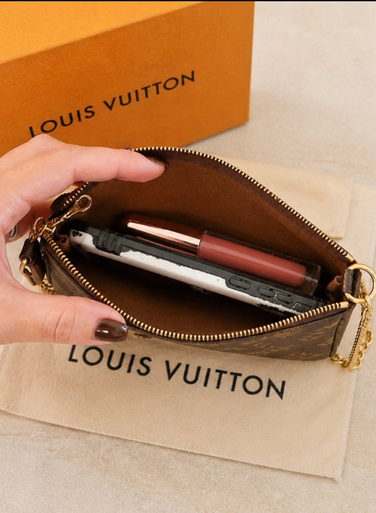 Pre Loved Louis Vuitton Mini Pochette Accessories