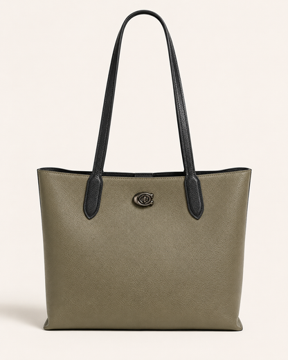 Excellent* Coach Khaki Willow Tote