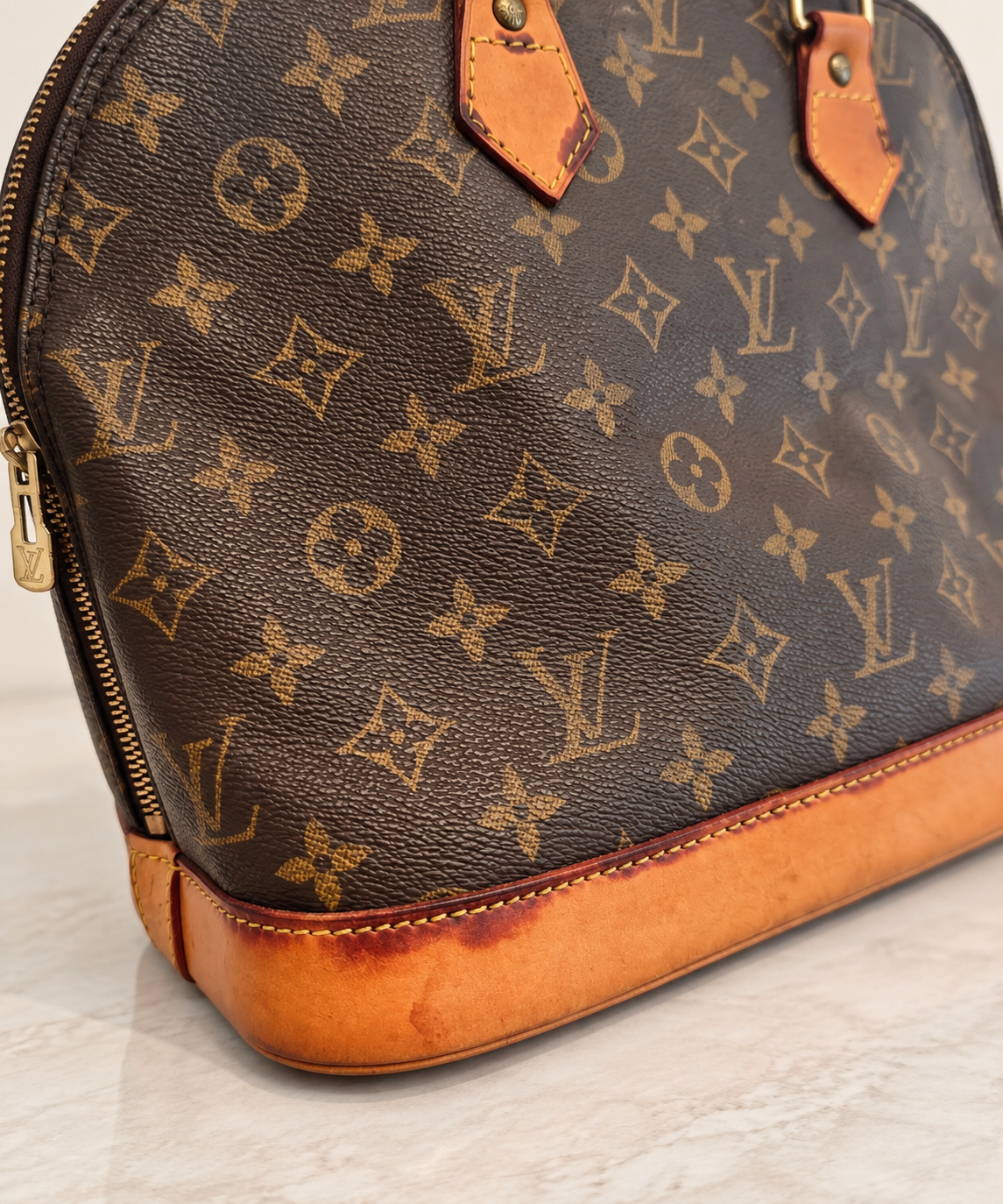 Pre Loved Louis Vuitton Alma PM Monogram Bag