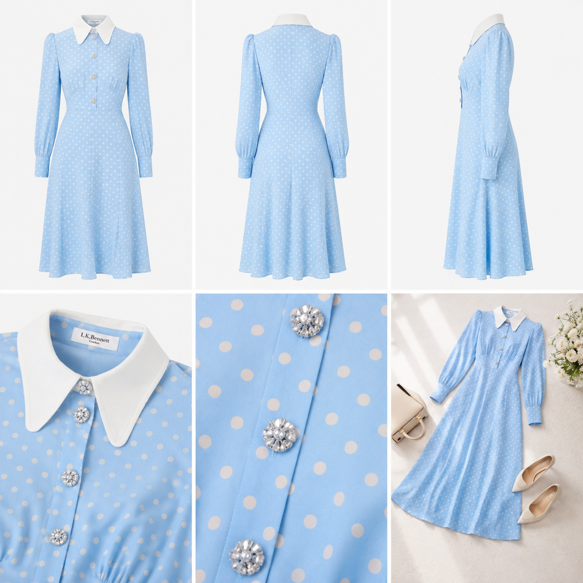 Worn Once* LK Bennett Mathilde Dress size 12