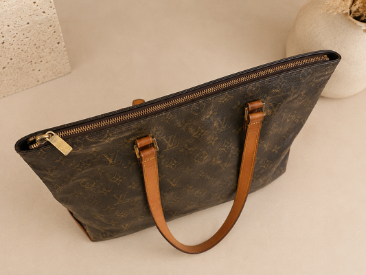 Pre loved Louis Vuitton Vintage Cabas Mezzo Monogram Tote