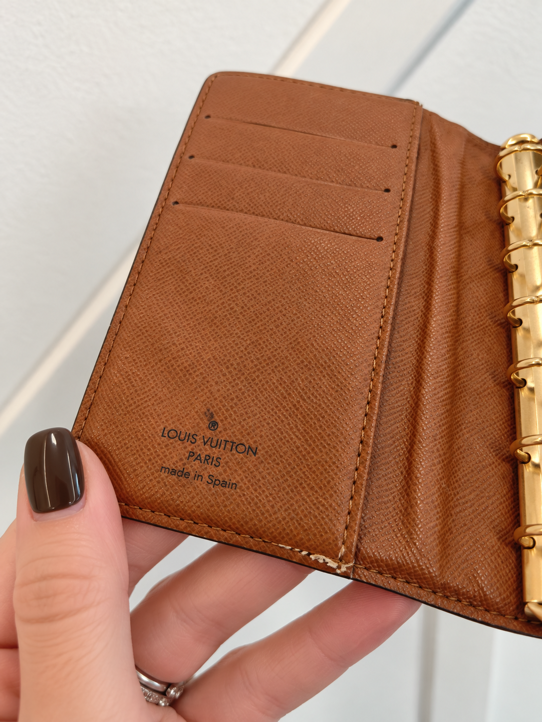 Vintage Louis Vuitton Monogram Agenda Cover