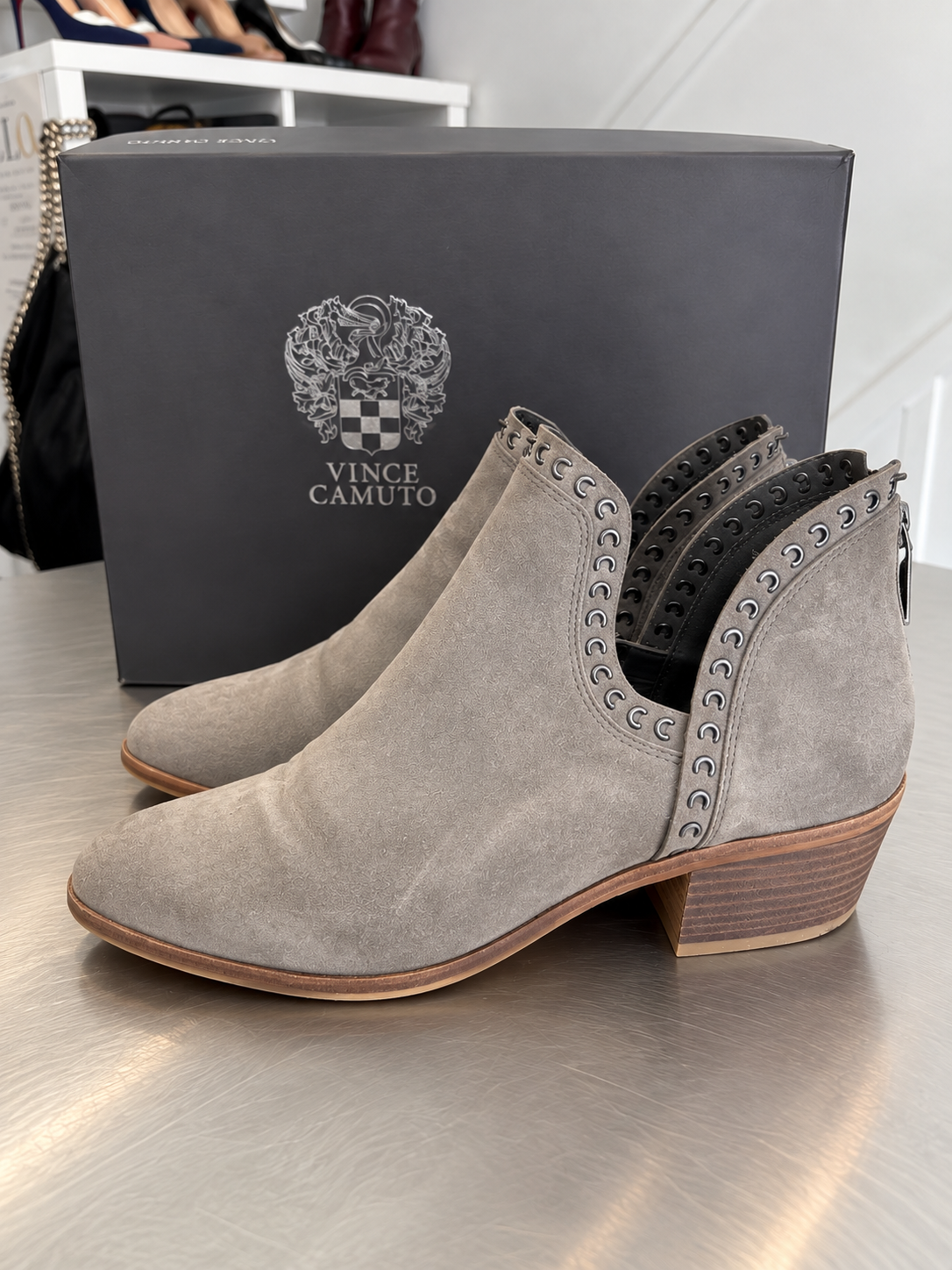 Pre loved Vince Camuto Half boots size 6