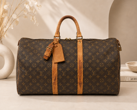 Pre Loved Louis Vuitton Vintage Monogram Keepall 50