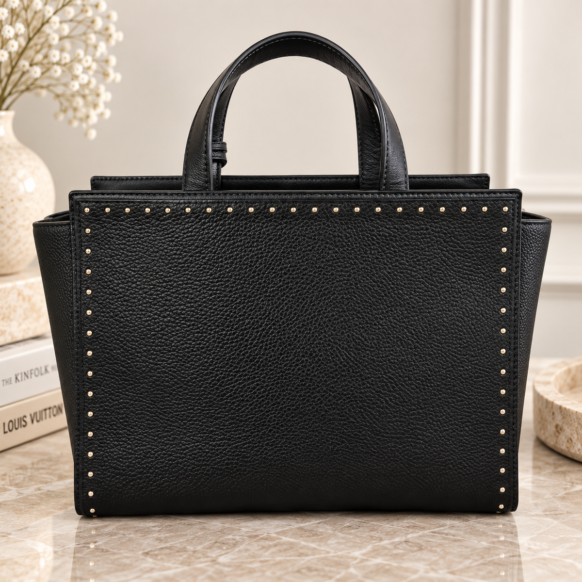 Pre Loved Kate Spade New York West End  Studded Tote