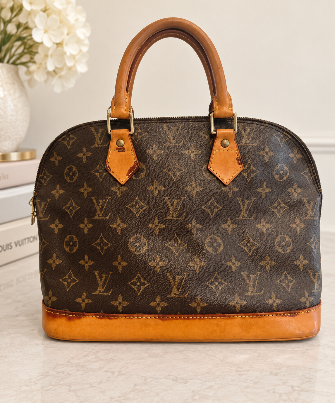 Pre Loved Louis Vuitton Alma PM Monogram Bag